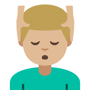 Man getting massage