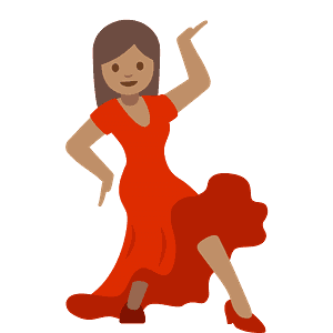 Woman dancing