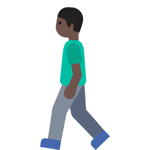 Person walking