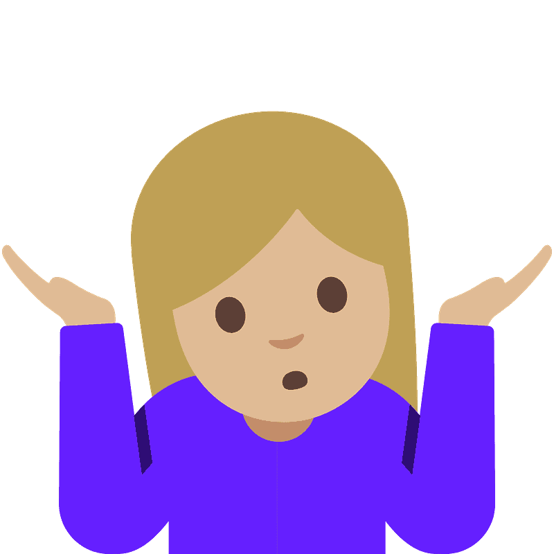 やや薄い肌色 お手上げする人