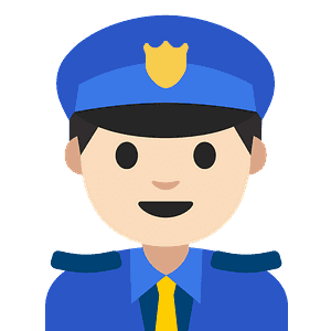 Man police officer