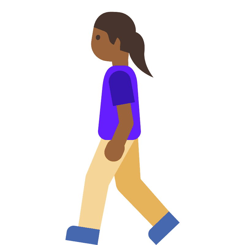 Woman walking