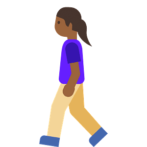 Woman walking