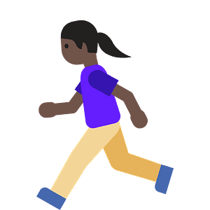 Woman running
