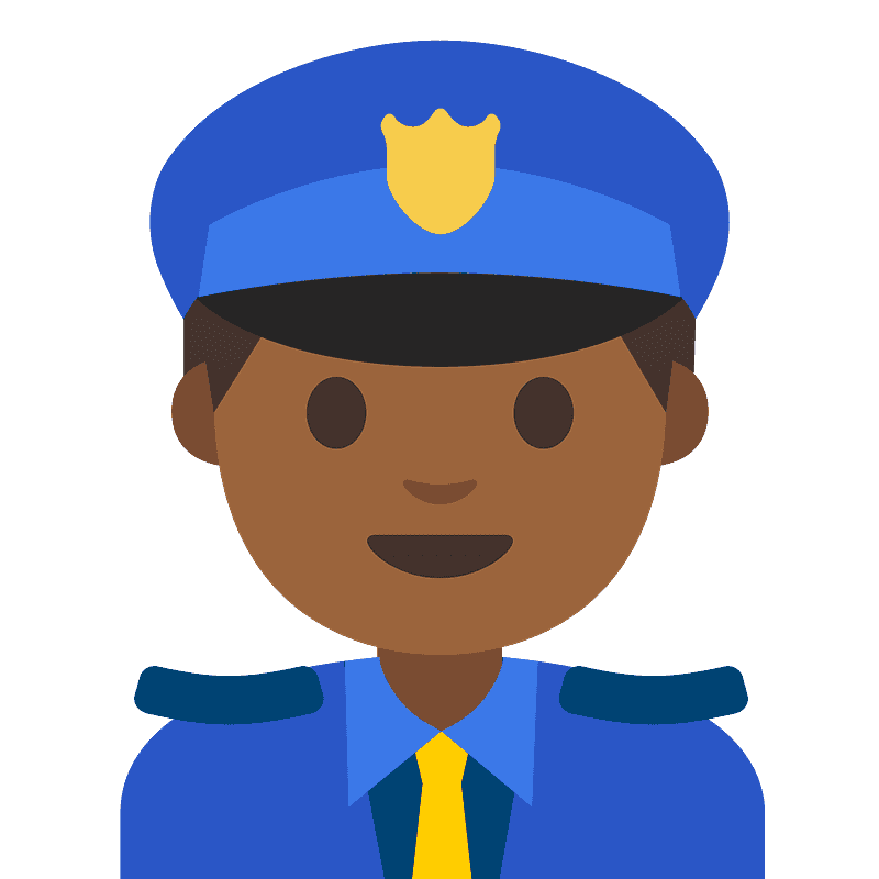 Man police officer