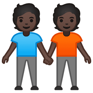 People holding hands