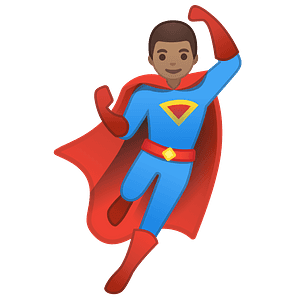 Man superhero