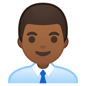 Man office worker