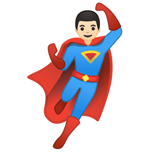 Man superhero