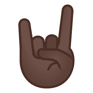 Sign of the horns