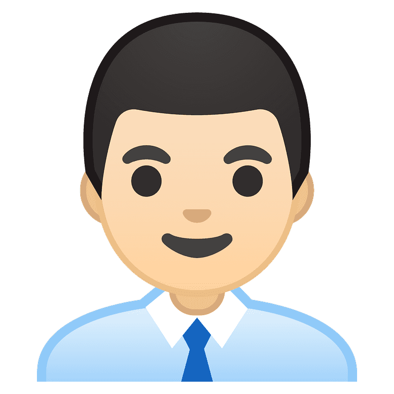 Man office worker