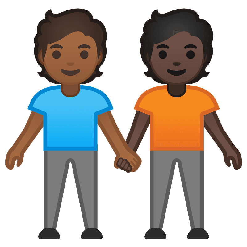 People holding hands