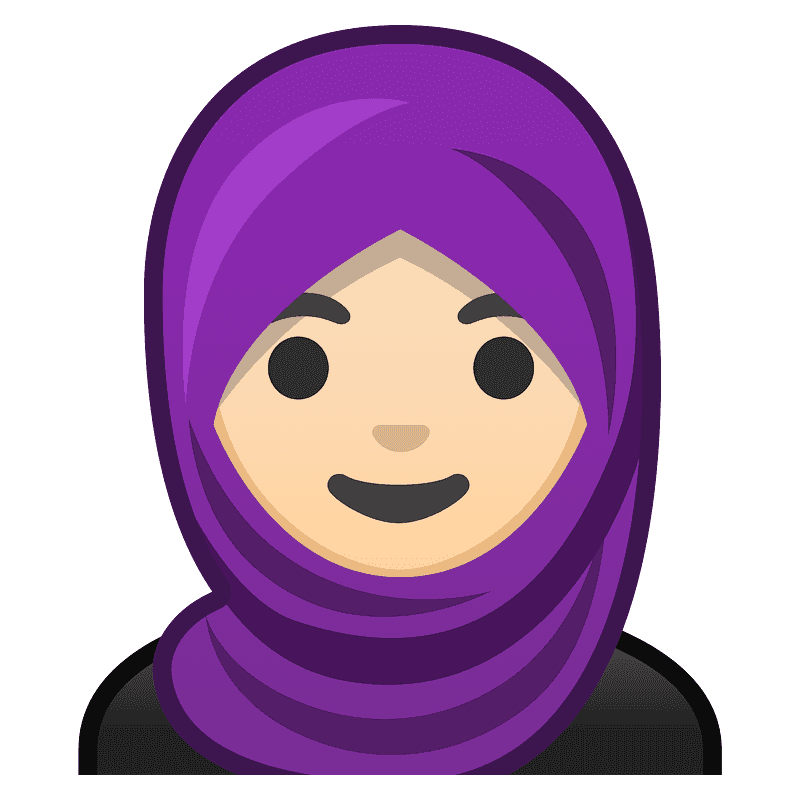 Woman with headscarf
