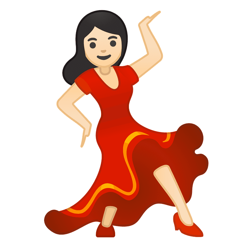 较浅肤色 跳舞的女人