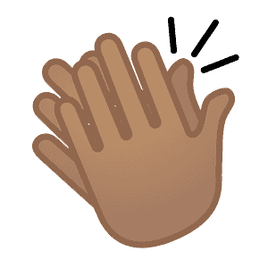 Clapping hands
