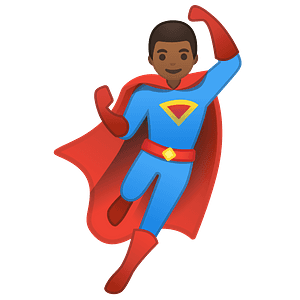 Man superhero
