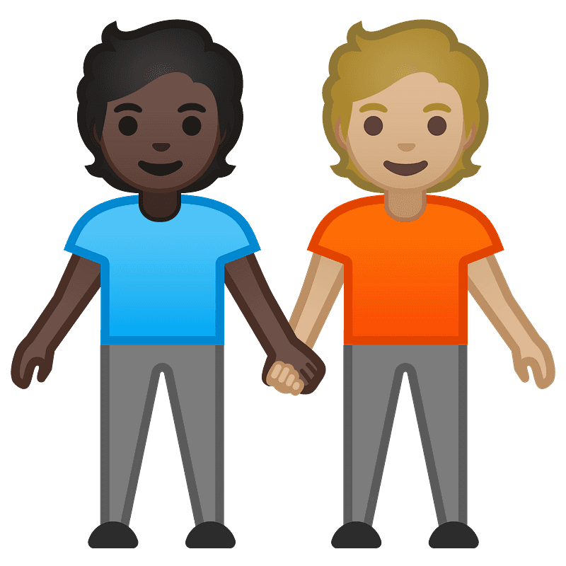 People holding hands