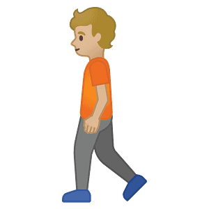 Person walking