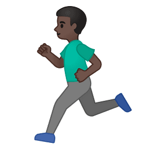 Man running