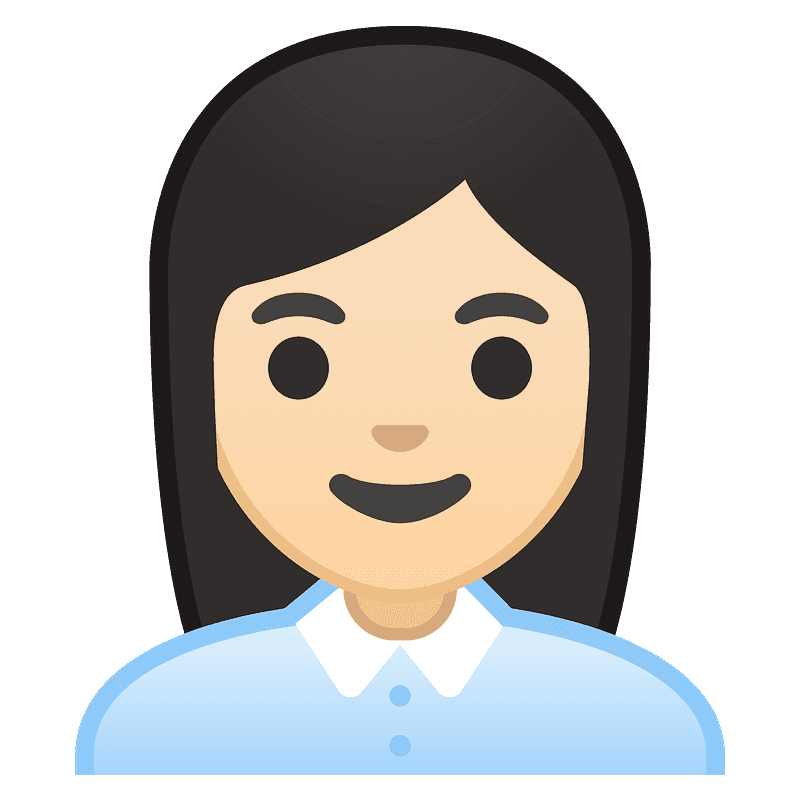 薄い肌色 女性会社員