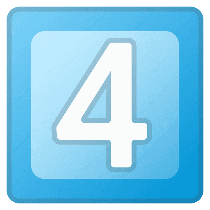 4 клавиши