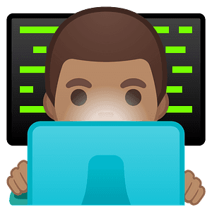 Man technologist