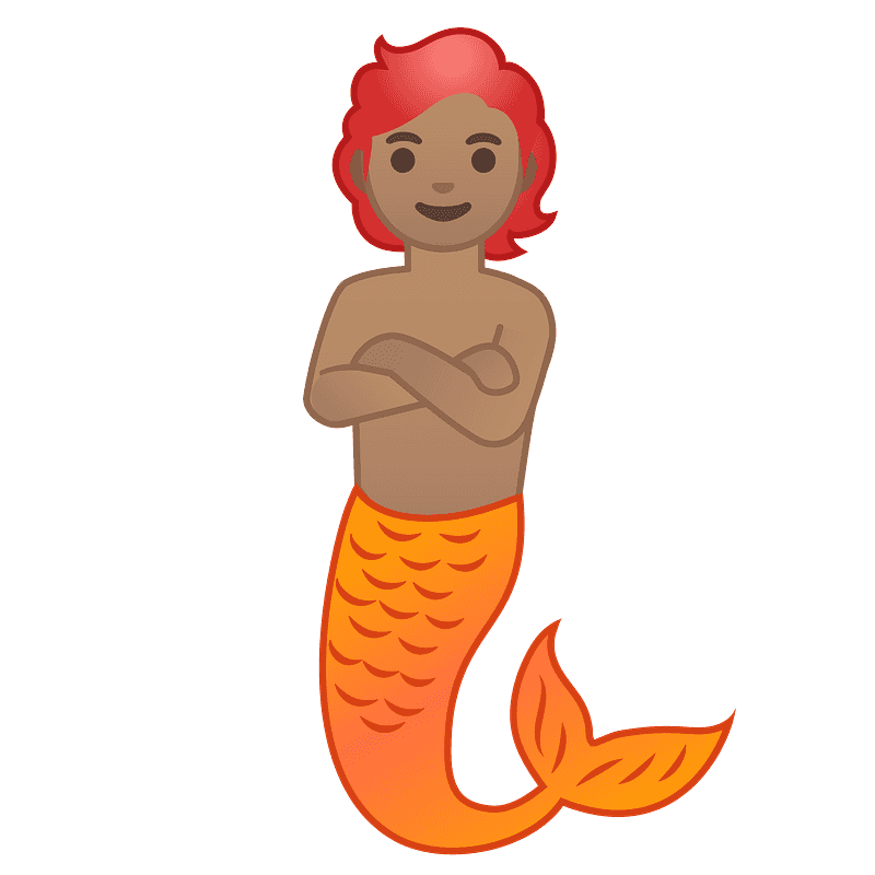 淺褐皮膚 人魚