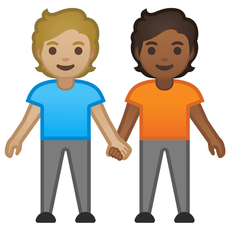 People holding hands