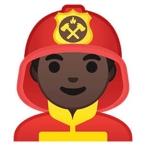 Man firefighter