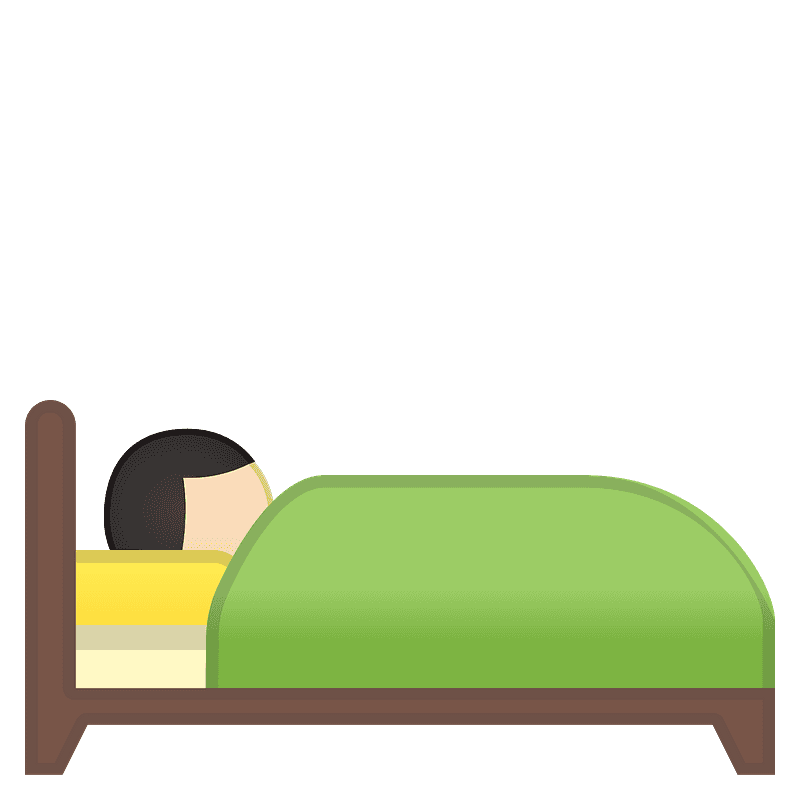 Person in bed