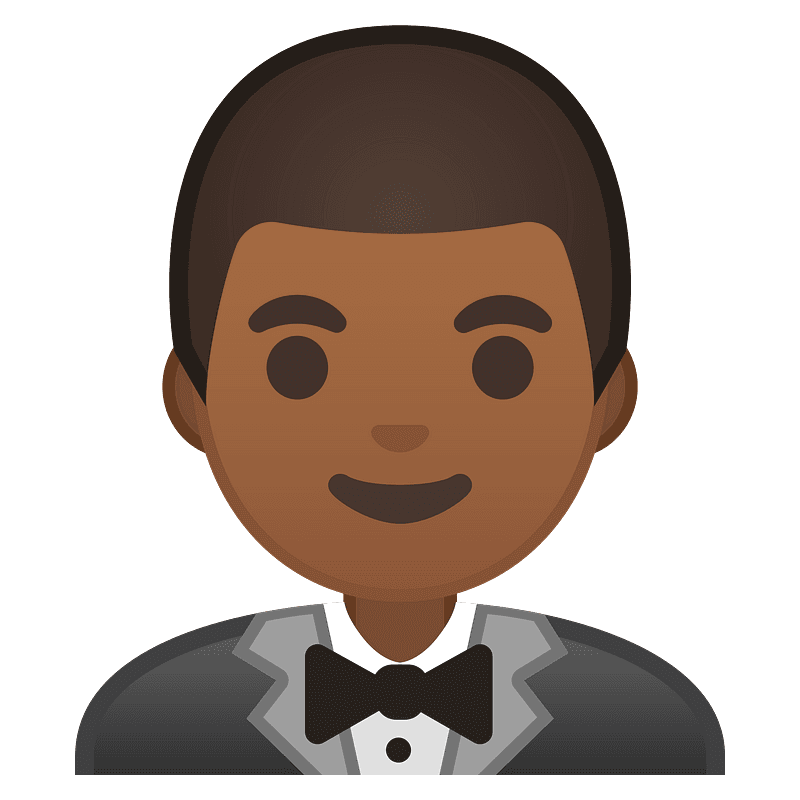 Person in tuxedo