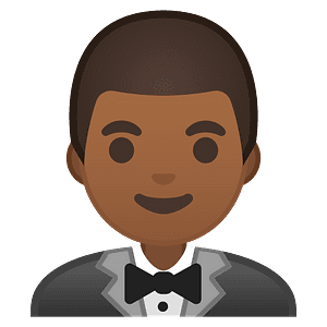Person in tuxedo