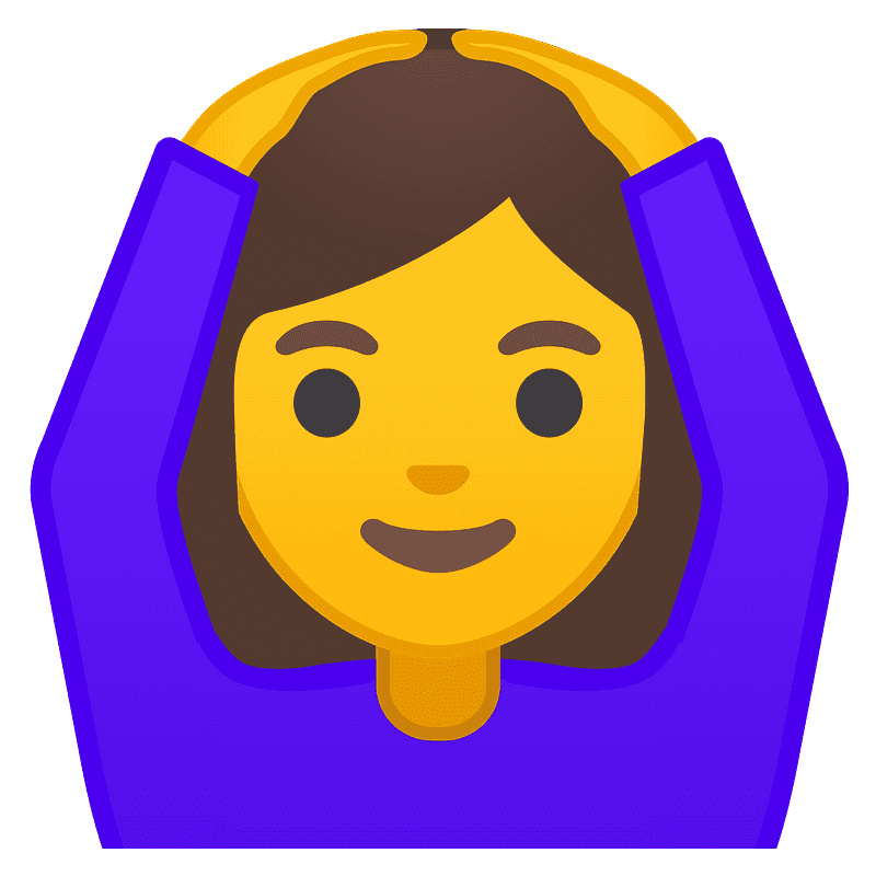 Woman gesturing OK