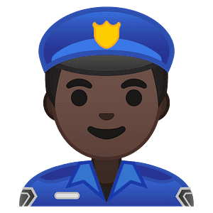 Man police officer