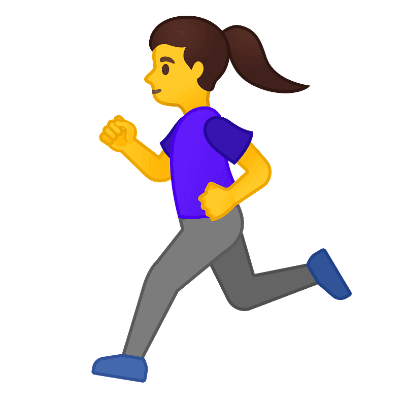 Woman running