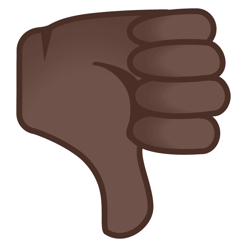 Thumbs down