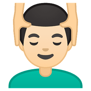 Man getting massage