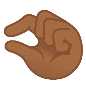 Pinching hand