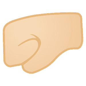 Left-facing fist