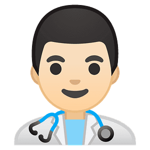 Man health worker