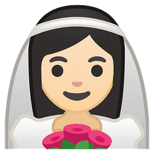Person with veil