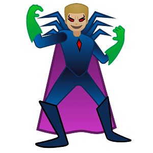 Man supervillain
