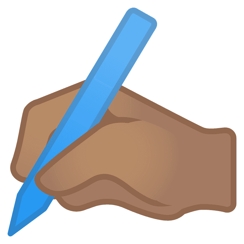 Writing hand