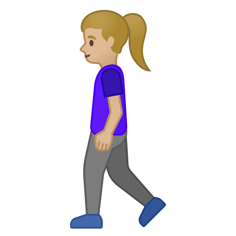 Woman walking - Free vector emoji on creazilla.com