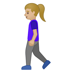 Woman walking