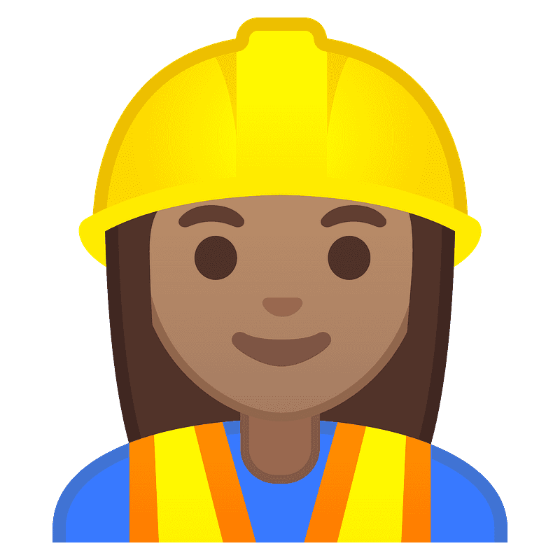 Woman construction worker