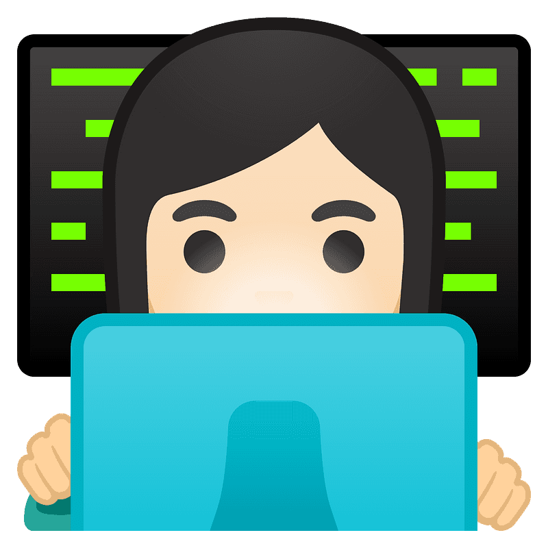 Tono de piel claro profesional de la tecnología mujer