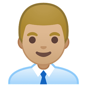 Man office worker