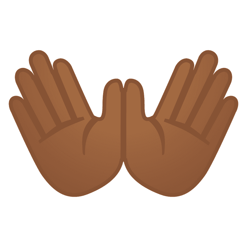 Open hands