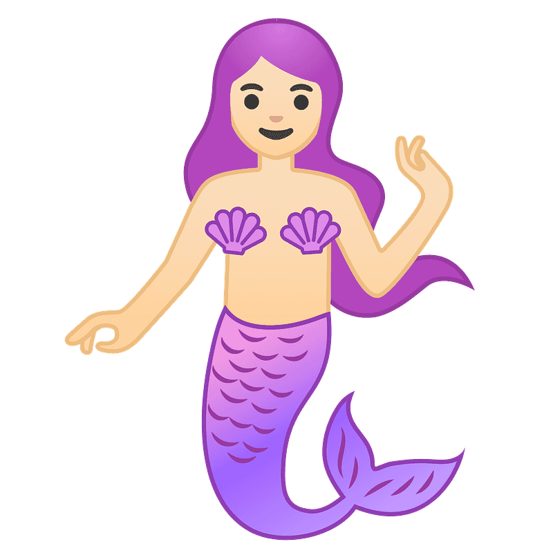 Peau foncée sirène 